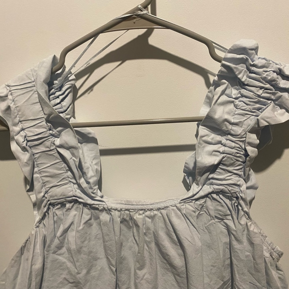 Zara Light Blue Top - Picture 3 of 3